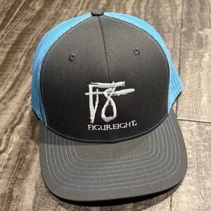 Figur Eight Black and Blue Trucker Hat